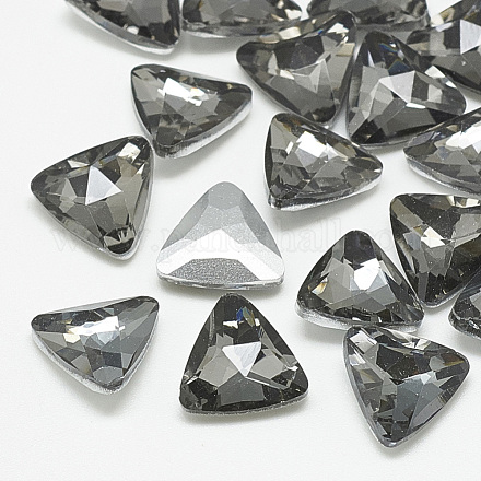 Cabujones de cristal con rhinestone RGLA-T087-12mm-03-1