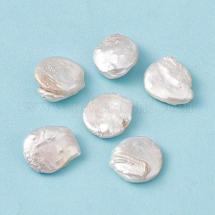 Barocke natürliche Keshi-Perlenperlen PEAR-N020-L24-1