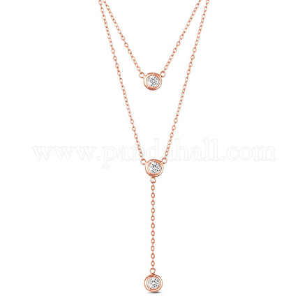 Многоуровневые ожерелья shegrace 925 из стерлингового серебра JN958B-1