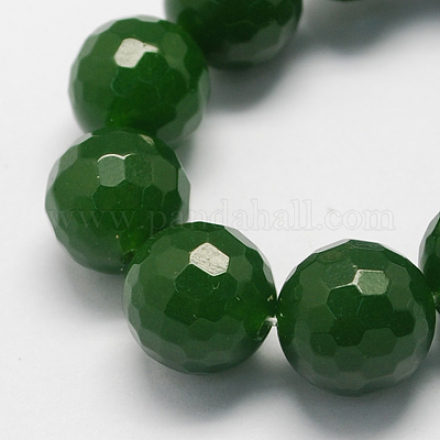 Chapelets de perles de jade naturel G-R166-12mm-19-1
