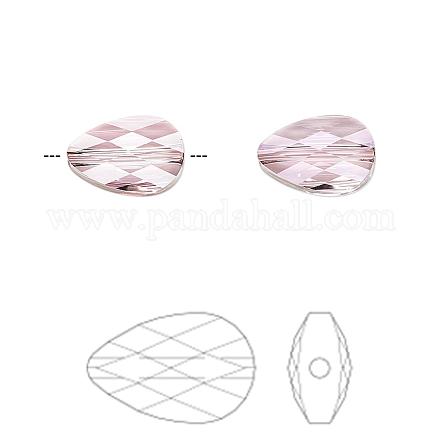 Austrian Crystal Beads 5056-10x6-001ANTP(U)-1