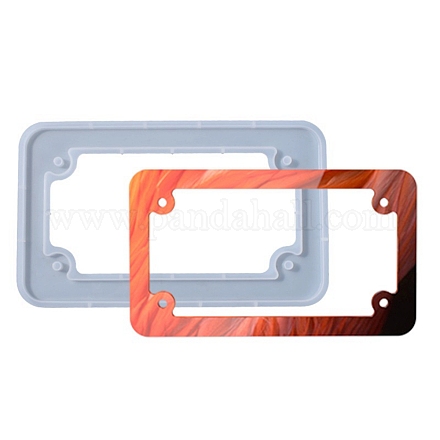 License Plate Frame Silicone Molds DIY-Z005-15-1
