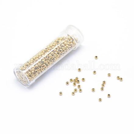 Messing Abstandshalter Perlen KK-K185-27-2.5mm-NR-1