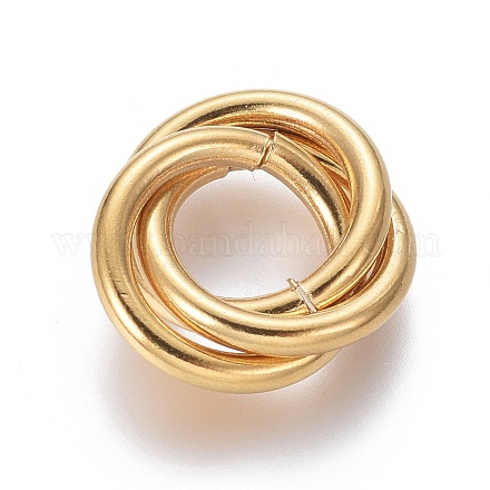 304 Stainless Steel Linking Rings X-STAS-L239-01D-G-1