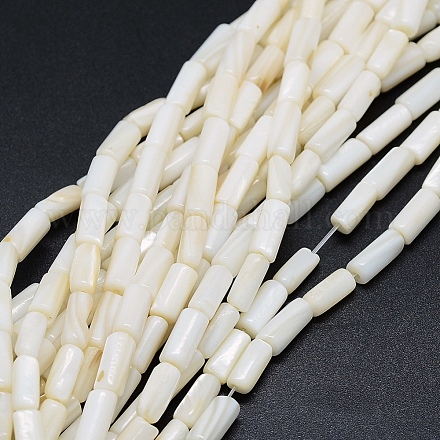 Chapelets de perles en coquille teintées BSHE-E023-06A-1