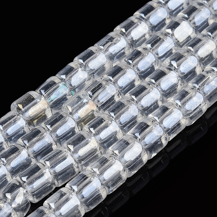 Chapelets de perles en verre transparent GLAA-N047-09-E01-1