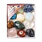 Nuggets Natural & Synthetic Mixed Gemstone Tumbled Polished Stones Collections, for Earth Science Teaching, 22~35x14~27x13~22mm