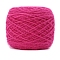 Mohair Yarn, for Weaving, Knitting & Crochet, Cerise, 1.5~2mm, about 150g/skein