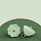 Resin Pendants, Seedpod of the Lotus, Imitation Jade, Light Green, 11x10mm