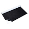 Velvet Fabrics, Self-adhesive Fabric, Rectangle, Black, 1400x415x0.5mm