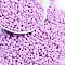 Baking Paint Glass Seed Beads, Round Hole, Peanut, Plum, 3.5x6x3.5mm, Hole: 0.9mm, about 83pcs/10g