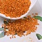 MIYUKI Delica Beads, Cylinder, Japanese Seed Beads, 11/0, (DB0045) Silver-Lined Orange, 1.3x1.6mm, Hole: 0.8mm, about 20000pcs/bag, 100g/bag