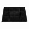 Velours Wooden Bracelet/Bangle/Watch Displays, 12 Compartments, Black, 35x24x5cm, Diameter: 160mm