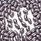 Opaque Glass Beads, Oval, Rosy Brown, 9x6mm, Hole: 1.5mm, 825pcs/pound