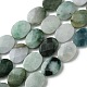 Natürliche Myanmar-Jadeit-Perlenstränge G-A092-E01-04-1