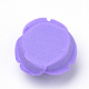 樹脂カボション  花バラ  青紫色  20x10.5~11.5mm  ボトム：15~16mm CRES-Q197-23B-2