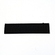 Pu レザー フックとループ テープ  言葉で  ペット用品  長方形  ブラック  110x30x3mm DIY-WH0224-83A-03-2