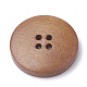4-Hole Wooden Buttons WOOD-S040-36-3
