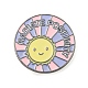 Emaille-Pin-Broschen aus Smile-Sun-Legierung AJEW-Z023-07B-1