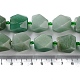 Natürlichen grünen Aventurin Perlen Stränge G-C182-28-02-5