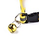 Collar reflectante de poliéster ajustable para perros / gatos MP-K001-A11-2
