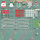 Набор для изготовления броши с рождественским шармом «сделай сам» DIY-SC0019-53-2