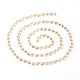 Chaîne de perles en pâte polymère faite à la main AJEW-JB00999-05-1