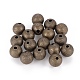 10mm perles de bronze rondes en laiton antique rondes X-EC226-NFAB-1