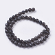 Natural Ice Obsidian Bead Strands X-G-E468-D01-2