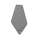 Cravate pentagone acrylique coudre sur strass miroir MACR-G065-07A-02-2