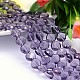 Faceted Flat Round Imitation Austrian Crystal Bead Strands G-M193-10mm-26A-1