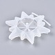 Moules à pendentif en silicone flocon de neige X-DIY-I036-05-3