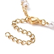 Bracelets multirangs perles rondes en plastique imitation perles BJEW-E054-03G-4
