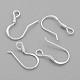 Sterling Silver Earring Hooks X-STER-G011-03-1