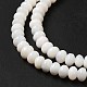 Eau douce naturelle de coquillage perles brins BSHE-E026-15A-02-4