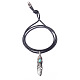 Alloy Pendant Necklaces NJEW-F235-03AS-3