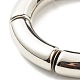 Ensemble de bracelets extensibles de perles de tube incurvées épaisses pour fille femmes BJEW-JB06947-17