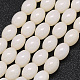 Imitation Jade Glass Beads Strands GLAA-G047-6x9mm-A48-1