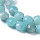 Chapelets de perles en amazonite naturelle G-I249-A23-3