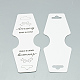 Cardboard Necklace Display Cards CDIS-R034-05-2