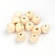 Dyed Wood Beads X-TB9mmY-1-1