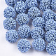 Spray Painted Eco-Friendly Iron Wire Beads X-IFIN-T009-09F-1