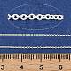 Rolo-Ketten aus Messing&nbsp;CHC-P015-02S-2