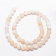 Chapelets de perle en agate géode druzy naturelle G-K166-09-8mm-01-4