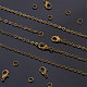BENECREAT Brass Curb Chains CHC-BC0001-12AB-6