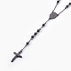 304 collane di perline rosario in acciaio inox NJEW-F240-02B-2