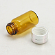 Verre bouteille en verre jar pour les contenants de perles X-CON-E003-34x16mm-2