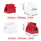 Superfindings 4 pièces 4 style presse-dentifrice en plastique AJEW-FH0001-73-7