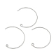 Crochets d'oreille en laiton&nbsp;KK-C069-01P-1