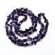 Natural Amethyst Beads Strands G-O049-C-23-2